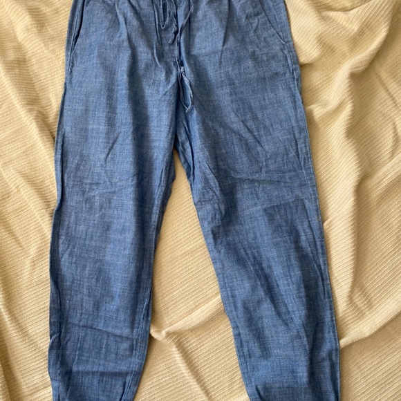 J Crew spring drawstring pants - Picture 7 of 8